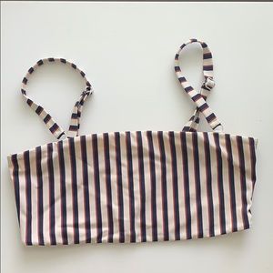 Striped Bikini Top
